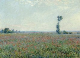 Painting of field by Claude Monet