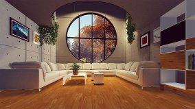 Interior livingroom with style